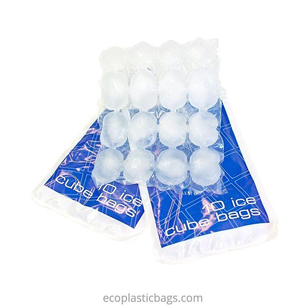 Manufacture LDPE Disposable Household Clear Seal Sealing and DIY Tie Handle  Plastic Ice Cube Bags 24 28 Cubes Freezer Bag - China LDPE Self Seal Ice  Cube Bag, Clear Ice Cube Bags